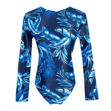 Load image into Gallery viewer, One-piece Long Sleeve Sunscreen Swimsuit Wetsuit
