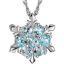 Load image into Gallery viewer, Christmas Snowflake Sliver-gilt Necklace Accessories