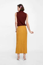 Load image into Gallery viewer, Knit High Waist Split Maxi Skirt