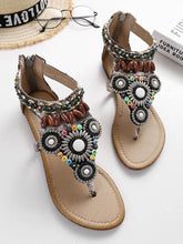 Load image into Gallery viewer, 2018 Vintage Bohemia Beach Flat Sandals