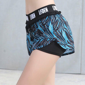 2in1 Running Shorts Women Breathable Outdoor Fitness Sports Short Training Exercise Jogging Yoga Shorts Sportswear