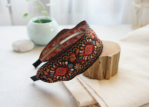 National Embroidery Fabric Hairband  Headband