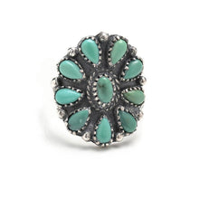 Load image into Gallery viewer, Gypsy Bohemian Wide Edition Retro Carved Truffle Cactus Sun Moon Geometry Ring