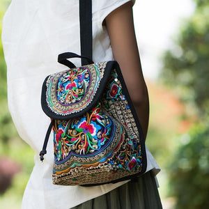 National Exquisite Embroidered Mini Shoulder Bag