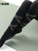 Load image into Gallery viewer, Autumn and winter long tube Fitness Yoga socks female high micro pressure anti slip bandage dance floor socks