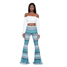 Load image into Gallery viewer, Fashion Pattern Printed Women&#39;s Bootcut Pants
