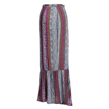 Load image into Gallery viewer, Bohemia High Waist Side Split Maxi Bust Skirt