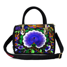 Load image into Gallery viewer, Ethnic Style Embroidered Portable Cross-body Drum Bag Canvas Embroidered Cloth Bag Travel One-shoulder Portable Women&#39;s Bag