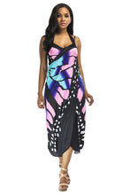 Load image into Gallery viewer, New Sexy Shawl Sling Print Cover up Dress