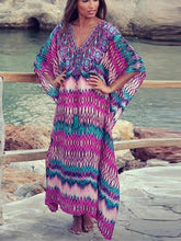 Load image into Gallery viewer, Plus Size Beach Wear Swimwear Bathing Suit Cover Ups Tunics Coverups for Women Beach Dress Long Cover Up