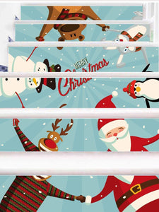 Christmas new home decoration 3D self-adhesive removable wall stickers