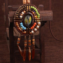 Load image into Gallery viewer, 6 Designs Fashion handmade braided vintage Bohemia necklace women Nepal jewelry,New ethnic necklace leather necklace