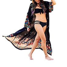 Load image into Gallery viewer, 2018 New Print Chiffon Beach Long Bikini Cover Up