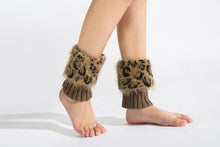 Load image into Gallery viewer, Boot cuff thick short-sleeved thick thick bamboo knit wool yarn socks - 3