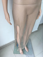 Load image into Gallery viewer, Sexy Hollow Sleeveless Split Swimwear Bikini Beach Cover Up