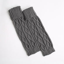 Load image into Gallery viewer, Boot cuff thick short-sleeved thick thick bamboo knit wool yarn socks - 9