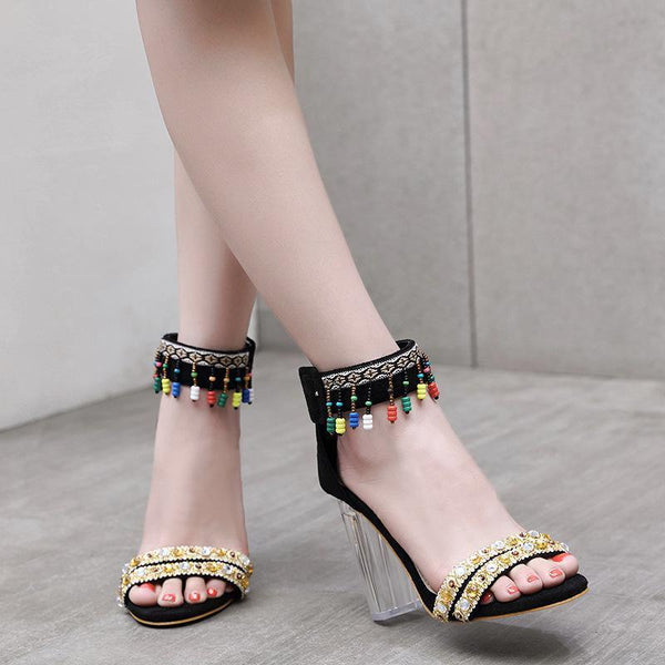 2018 Fashion Summer High Heel Sandals