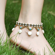 Load image into Gallery viewer, Original Turquoise Bohemian Beach Anklet Accessories