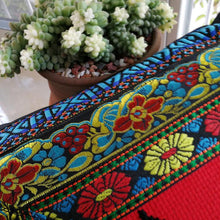 Load image into Gallery viewer, Vintage ethnic cushioned dining cushion features fabric hand-embroidered sofa cushion