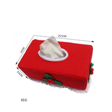 Load image into Gallery viewer, Christmas Decorations Tissue Box Coverf