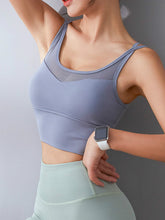 Load image into Gallery viewer, Exercise underwear cross-back bra shock-proof shaped exercise yoga thin shoulder bra