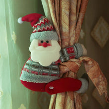 Load image into Gallery viewer, Santa Claus Elk Snowman Doll Curtain Buckle Christmas Decoration