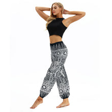 Load image into Gallery viewer, Totem print Women&#39;s Casual Light Lantern Dance Pants Popular In Autumn Yoga Loose Pants