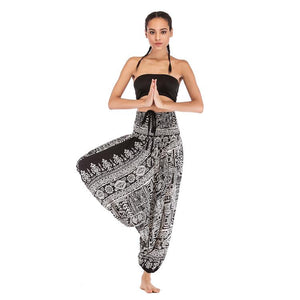 Bohemian Casual Ethnic Yoga Pants
