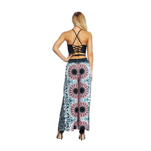 New Fashion Ethnic Digital Printing High-waist Wide-leg Yoga Pants