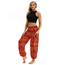 Load image into Gallery viewer, Digital Printing Yoga Pants Loose Women&#39;s Sports Lantern Pants Belly Dance Casual Yoga Pants 1