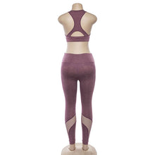 Load image into Gallery viewer, New women&#39;s hollow breathable yoga exercise suit