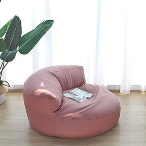 Bean Bag Sofa Set Cover No Filler Single Lazy Sofa Chair Recliner Footrest Stool Floor Seat Corner Ottoman Tatami Pouf
