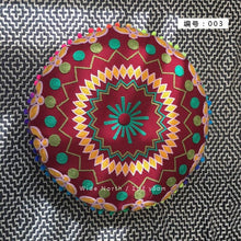 Load image into Gallery viewer, Bohemian Tatami Cushion Cute Pillow  Fluffy Pillow   Embroidered Futon Chair Cushion Round Tassel with Core  Pillow Decorative