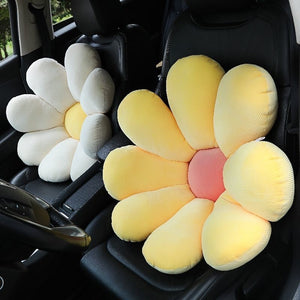 Daisy Plush Pillow Flower Toy Plant Stuffed Doll For Kids Girls Gifts Soft Sofa Cushion Tatami Floor Pillows Home Decor 3 Sizes