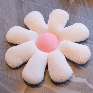 Daisy Plush Pillow Flower Toy Plant Stuffed Doll For Kids Girls Gifts Soft Sofa Cushion Tatami Floor Pillows Home Decor 3 Sizes