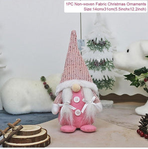 Gnome Christmas Faceless Doll Merry Christmas Decorations For Home Cristmas Ornament Xmas Navidad Natal New Year