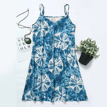 Load image into Gallery viewer, Women Fashionable Off Shoulder Printed Casual Short Mini Dress