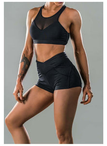 Sexy Butt Lift Workout  Sports Shorts Women  Fitness short  Pants Peach Hips Dry High Waist Yoga  workout Running Gym Shorts