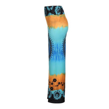 Load image into Gallery viewer, Women&#39;s Daily Casual Print Stretchy Wide Leg Lounge Long Pants