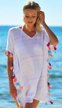 Load image into Gallery viewer, Women Beachwear Swimwear Beach Wear Tassel Cover Up