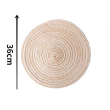Load image into Gallery viewer, Home Creative Cotton Braid Coaster Handmade Macrame Cup Cushion Bohemia Style Non-slip Cup Mat