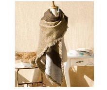 Load image into Gallery viewer, Pretty Raw Edges Imitation Thick Scarf