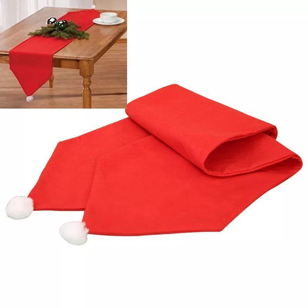 176X34CM Christmas Table Runner Table Mat Set Cotton Tablecloth