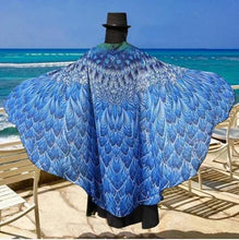 Load image into Gallery viewer, Chiffon Beach Butterfly Wing Print Shawl For Women