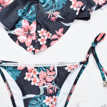 Load image into Gallery viewer, Sexy Floral Print LADIES BANDAGE TWO PIECE Bikini
