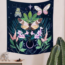 Load image into Gallery viewer, Mandala Tapestry Tarot Card  Wall Hanging Astrology Divination Witchcraft Room Decor Bedspread Throw Cover Sun Moon Wall Decor