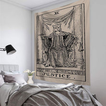 Load image into Gallery viewer, Mandala Tapestry Tarot Card  Wall Hanging Astrology Divination Witchcraft Room Decor Bedspread Throw Cover Sun Moon Wall Decor