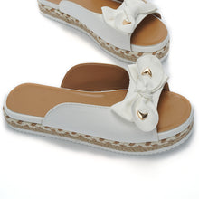Load image into Gallery viewer, New Summer Womens Sandals Color Bow-Knot Casual Women Slippers Platform Female Slides Slip-On Outdoor New Female Footwear 2022