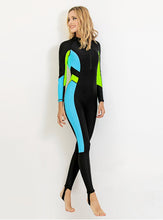 Load image into Gallery viewer, New women&#39;s jumpsuit sunscreen long-sleeved swimsuit