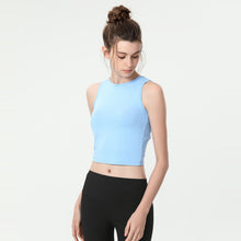 Load image into Gallery viewer, Sports vest women&#39;s fashion yoga beauty back blouse leisure fitness running shock vest